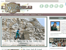 Tablet Screenshot of coloradomountainmom.com